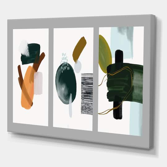 Designart - Minimalistic Compostion of Organic Shapes IV